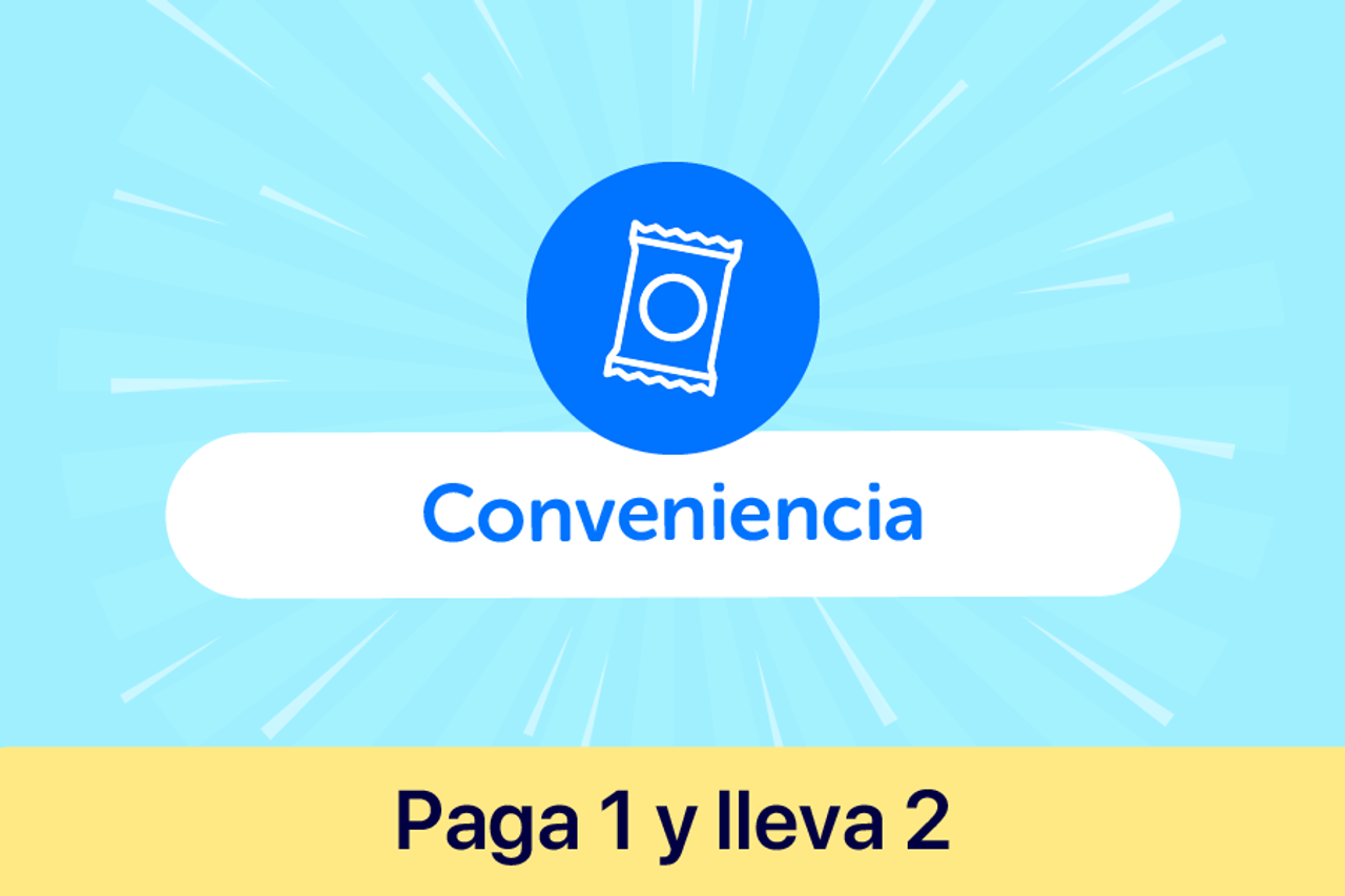 Conveniencia Paga 1 y Lleva 2